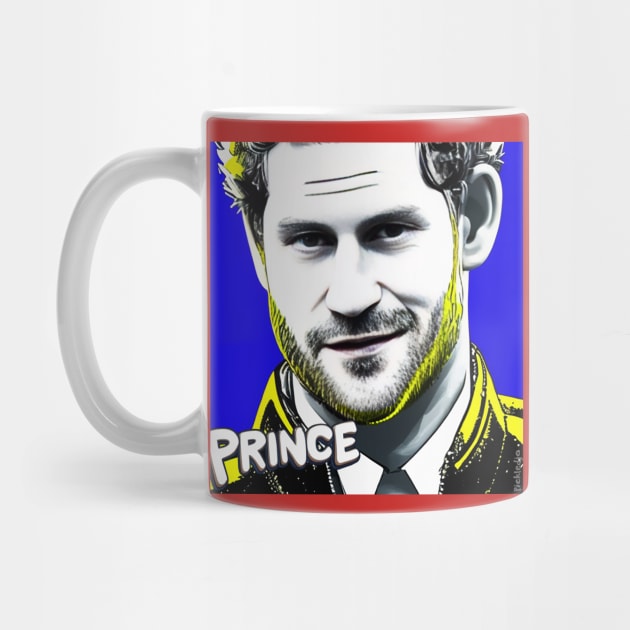 Prince Harry - Pop Art by Pickledjo